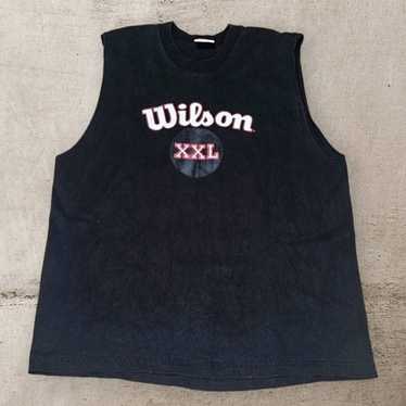 Mens Plus Size 90s Vintage Wilson Oversized Tank … - image 1