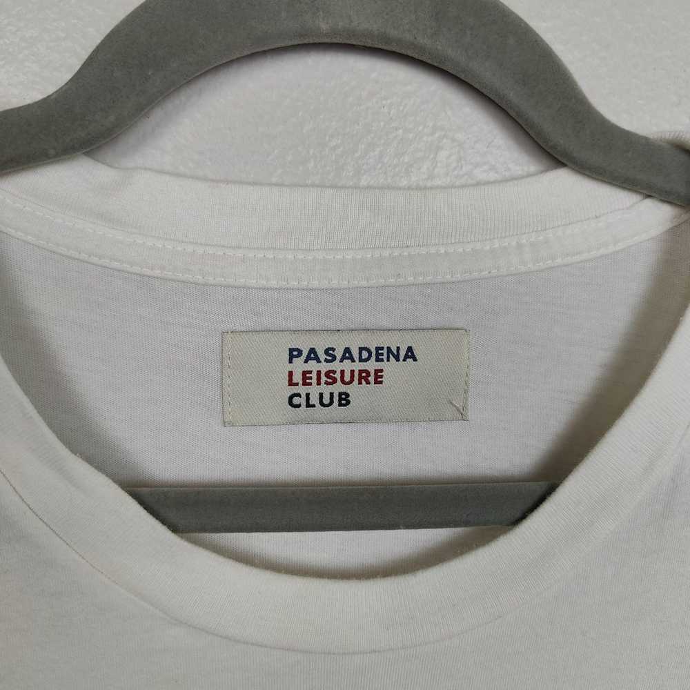 Pasadena Leisure Club Graphic T-Shirt Mens XL Whi… - image 2