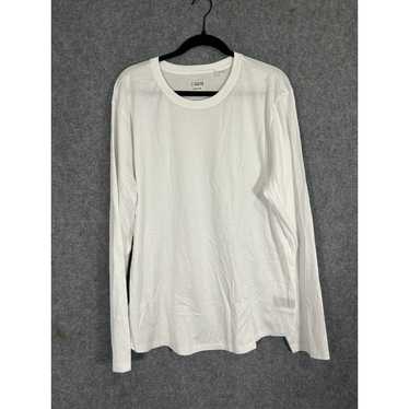 Cuts Clothing shirt Men 2XL White Curve-Hem Long … - image 1