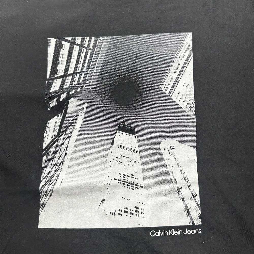 Calvin Klein Jeans Men's XXL Black Short Sleeve C… - image 4