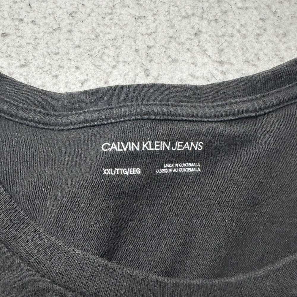 Calvin Klein Jeans Men's XXL Black Short Sleeve C… - image 8