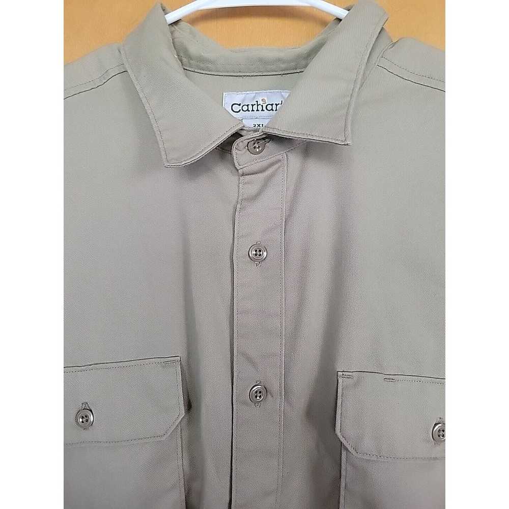 Carhartt streetwear master shirt 2XL Long Sleeve … - image 2