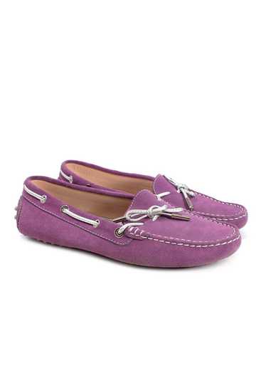 Managed by hewi Tod's Purple Suede Gommino Driving
