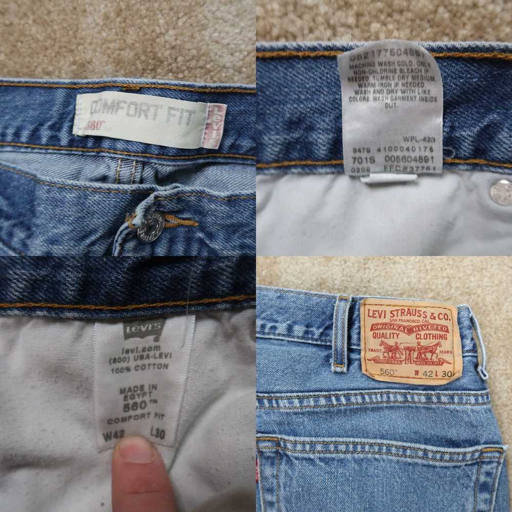 Levi's Levi's 560 Comfort Fit Jeans Men's Size 42… - image 4