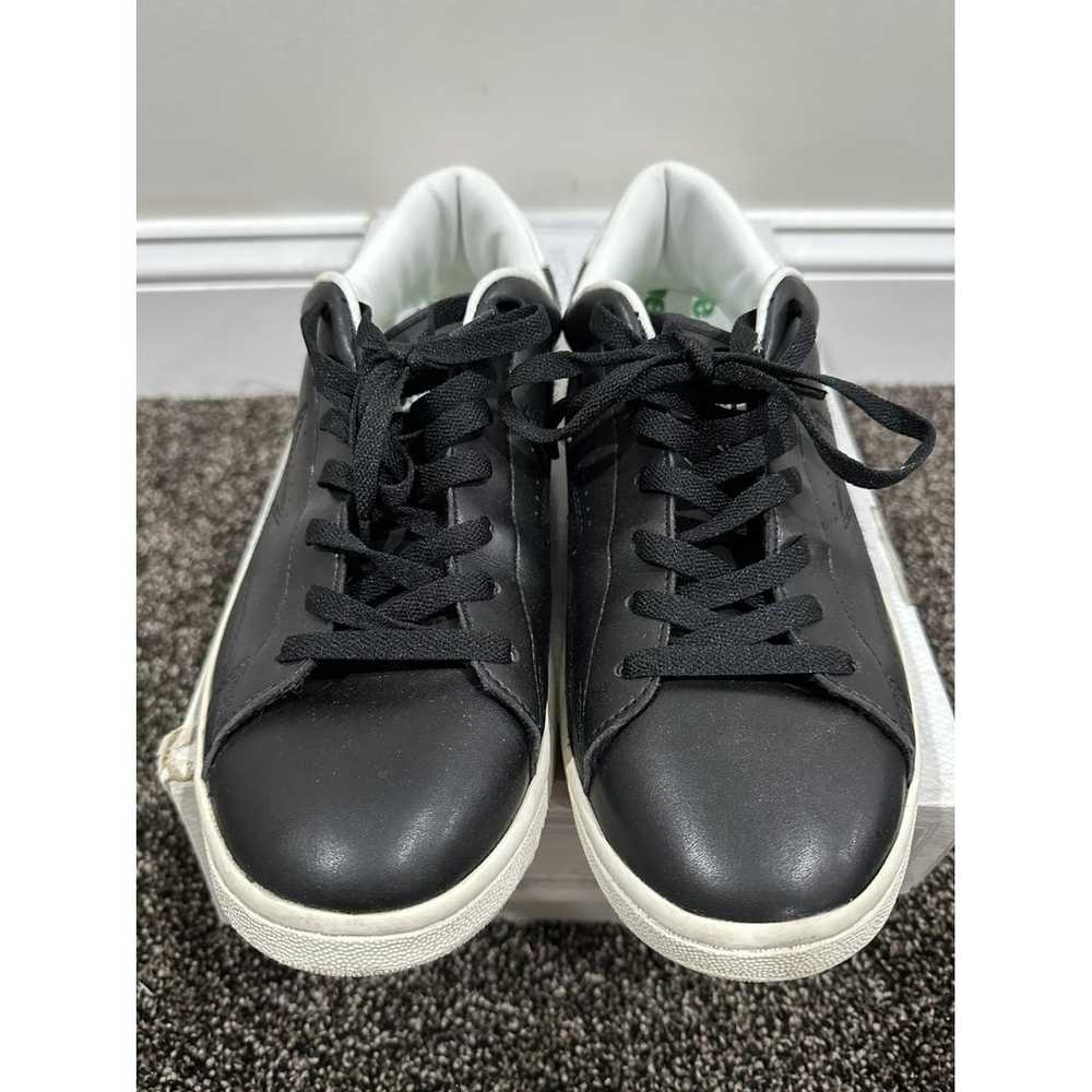 A Bathing Ape Bapesta leather low trainers - image 3