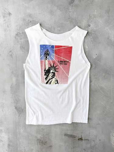 Statue of Liberty Centennial Tank Top '86 - XS - image 1