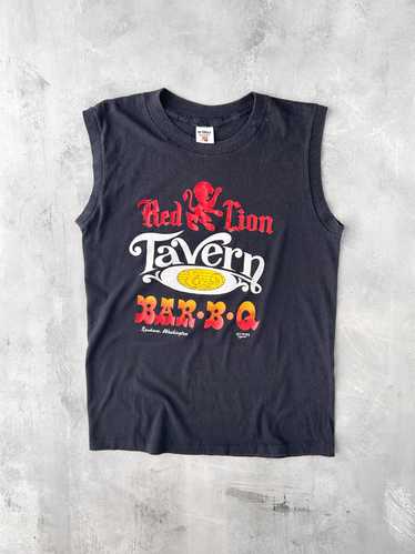 Red Lion Tavern Tank Top 80's - Medium - image 1