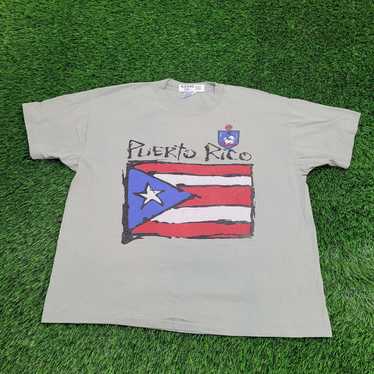 Hanes Vintage Puerto Rico Emblem Tee - XL 25x27