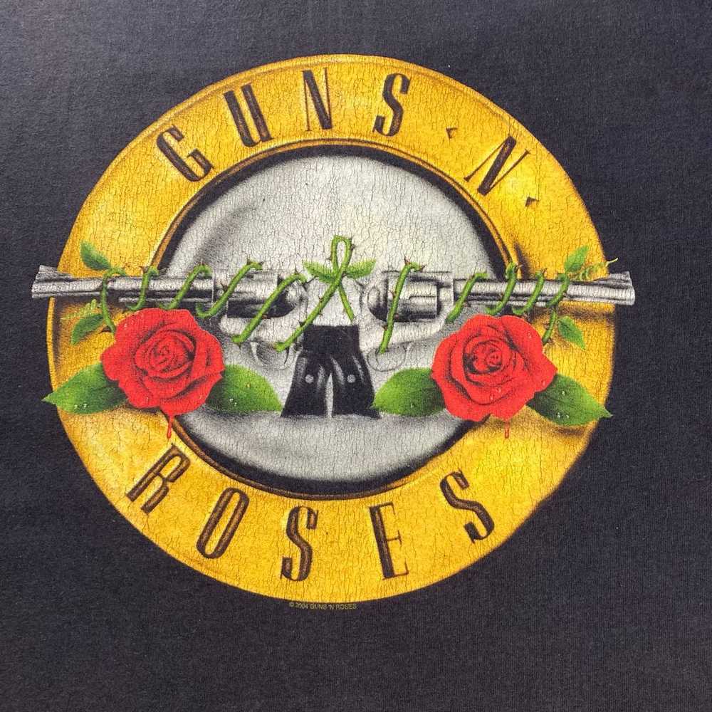 Vintage Guns N Roses 2004 Shirt Sz M Y2K Concert … - image 2