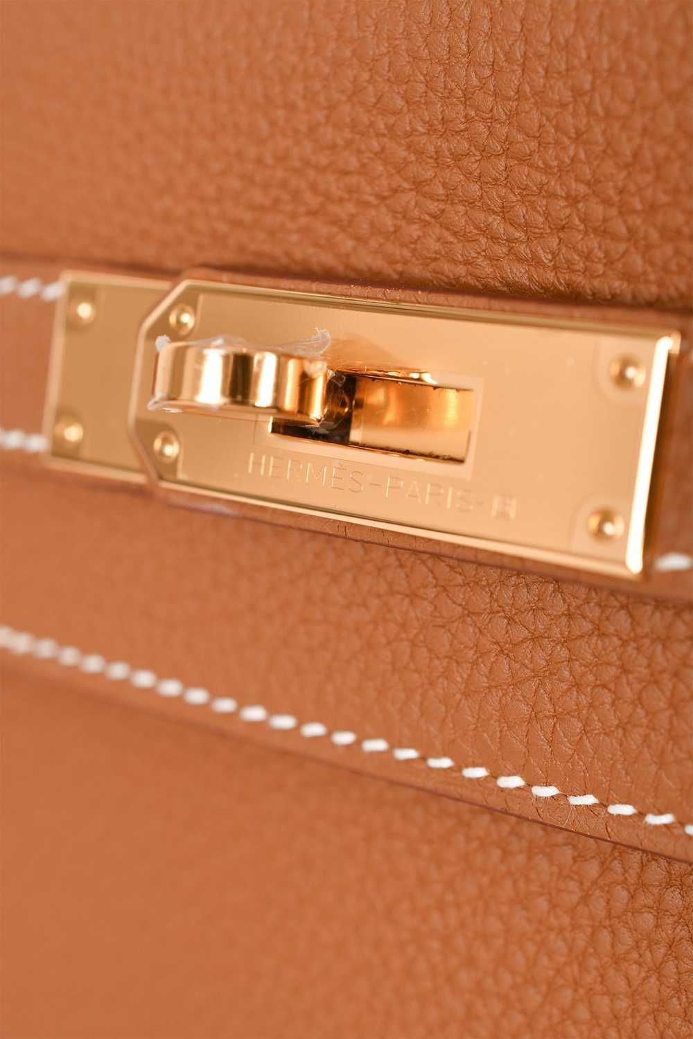 Hermès 2023 Gold Togo Leather Kelly II Retourne 2… - image 2