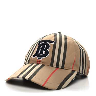 BURBERRY Cotton Vintage Check Monogram Baseball H… - image 1