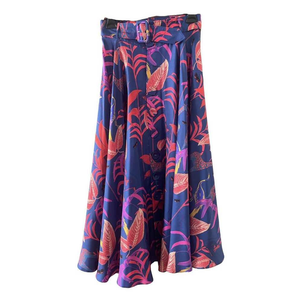 Borgo De Nor Silk mid-length skirt - image 1