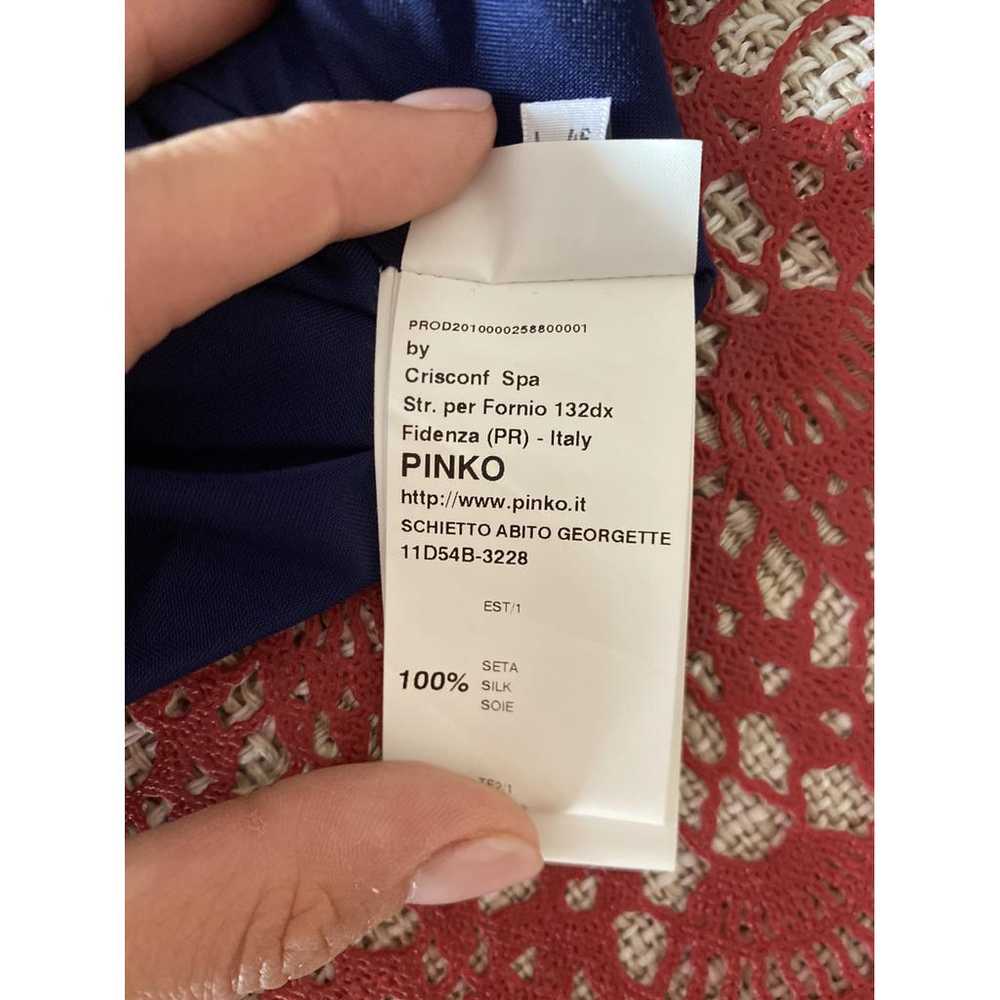 Pinko Silk mini dress - image 7