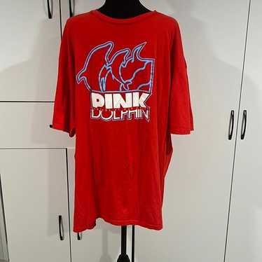Pink Dolphin T-shirt . Size XXL - image 1