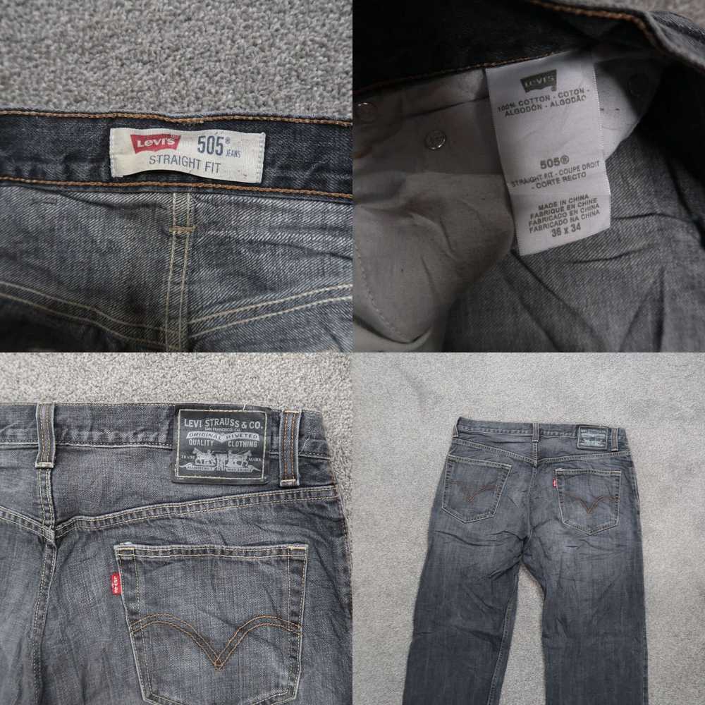 Levi's Levi's 505 Regular Straight Jeans Men's Si… - image 4