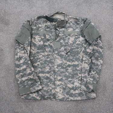 Vintage US Army ACU Field Jacket Shirt Camouflage… - image 1