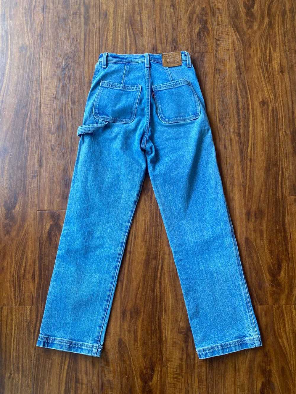 LEVI'S Ribcage straight carpenter jeans (24") |… - image 4