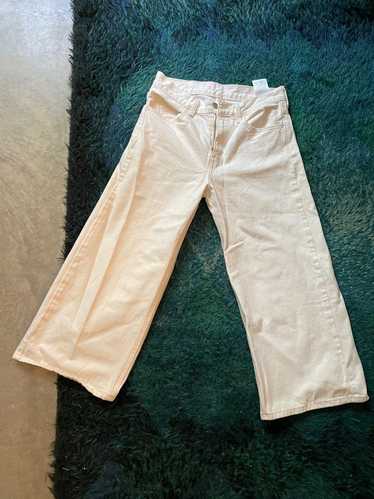 LEVI'S Wide Leg Denim Cropped Pants (27) | Used,… - image 1