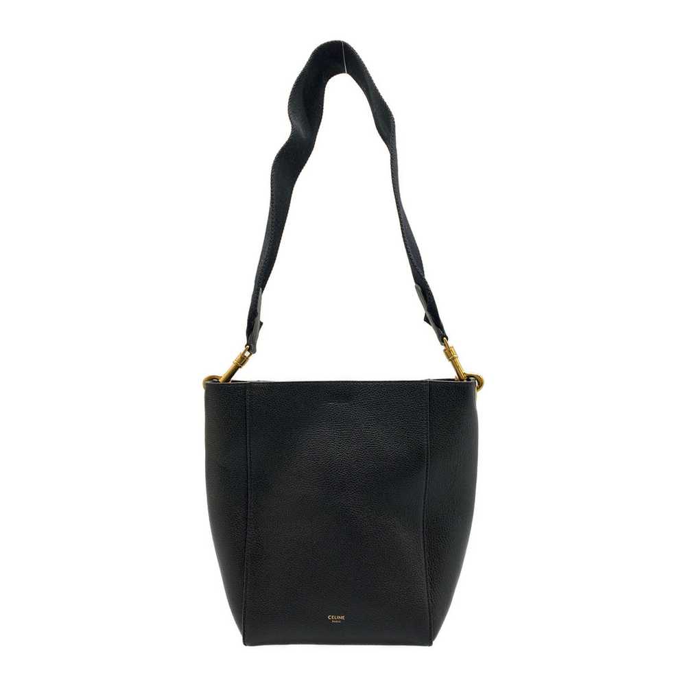 CELINE/Cross Body Bag/Black/Leather/18930 - image 1