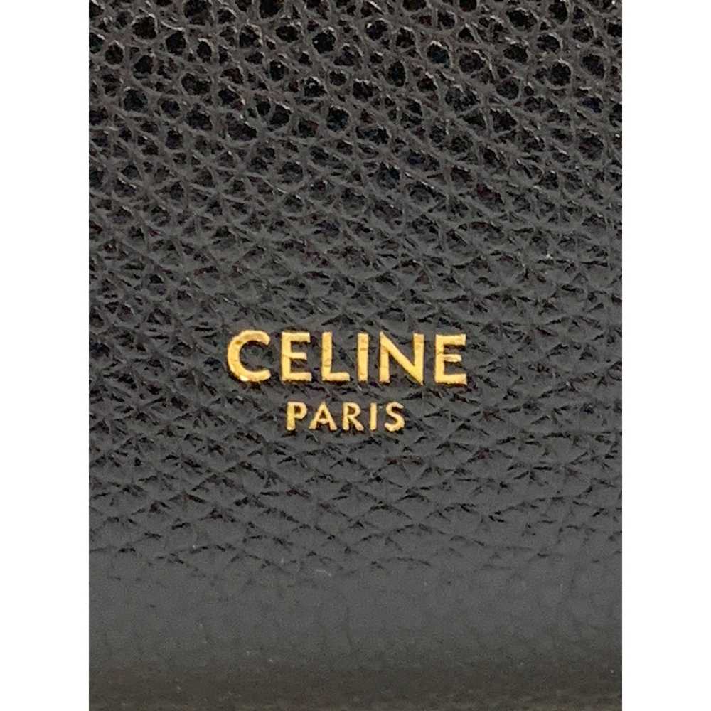 CELINE/Cross Body Bag/Black/Leather/18930 - image 5