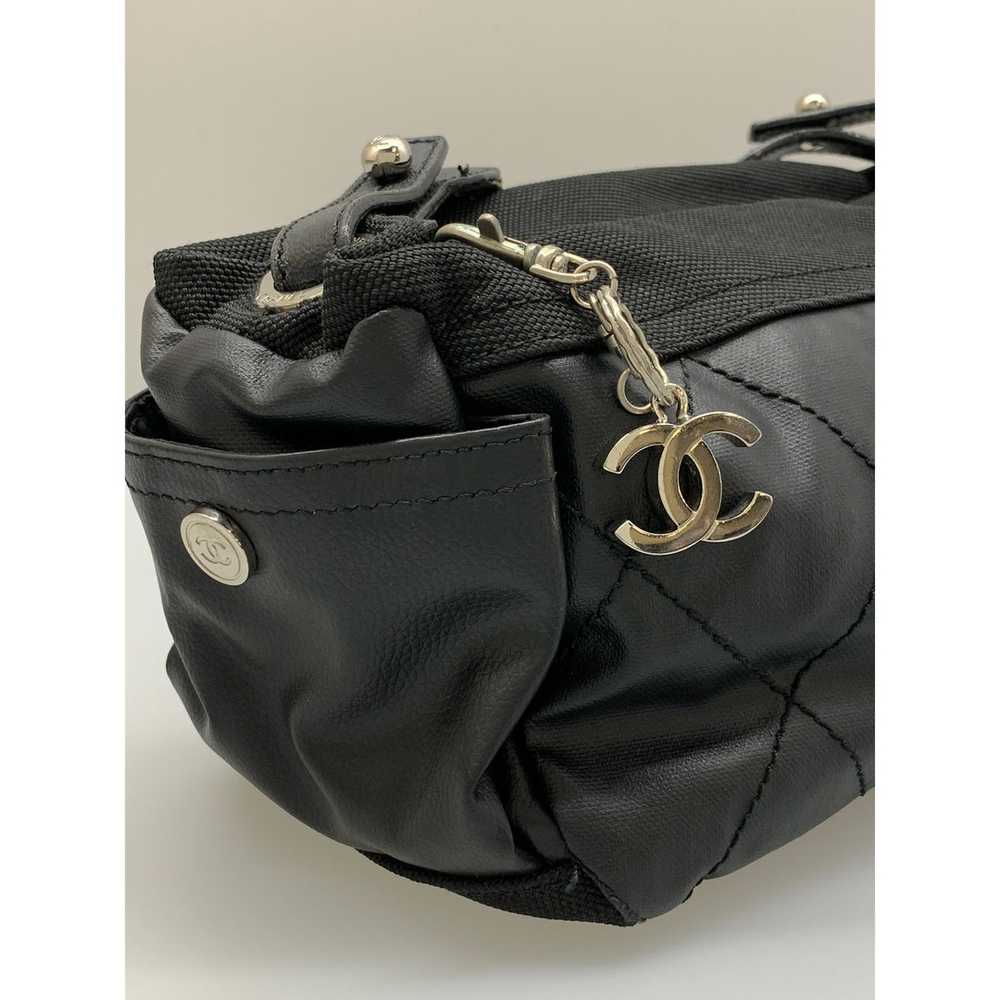 CHANEL/Cross Body Bag/Black/Cotton/A34205 - image 6
