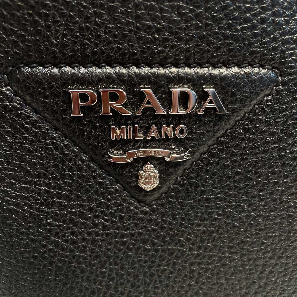 PRADA/Hand Bag/Leather/BLK/Dynamique Tote - image 5