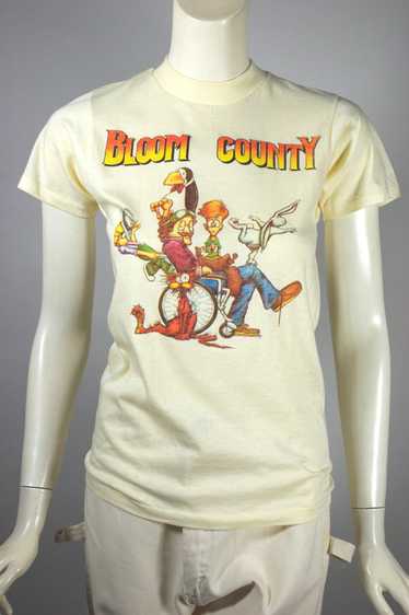 Bloom County tee vintage 80s t-shirt cream unisex 