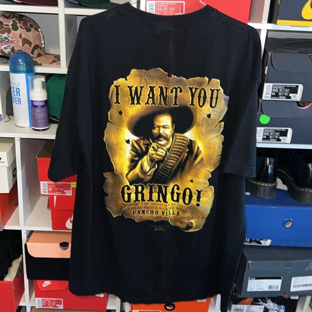 Vintage Pancho Villa “I Want You Gringo” T-shirt - image 12