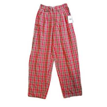 Bdg NWT BDG for Urban Outfitters Red Plaid Keaton 