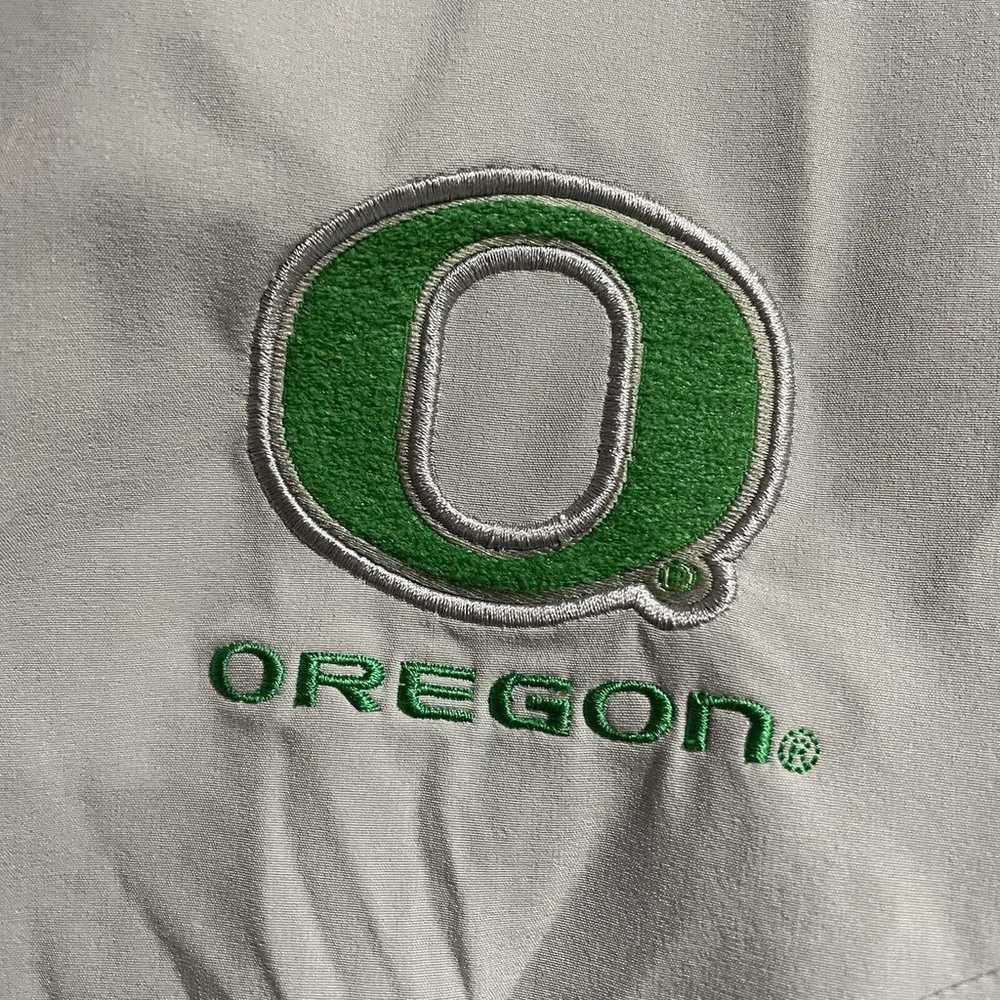 Nike Oregon Ducks Short Sleeve Coaches 1/4 Jacket… - image 8