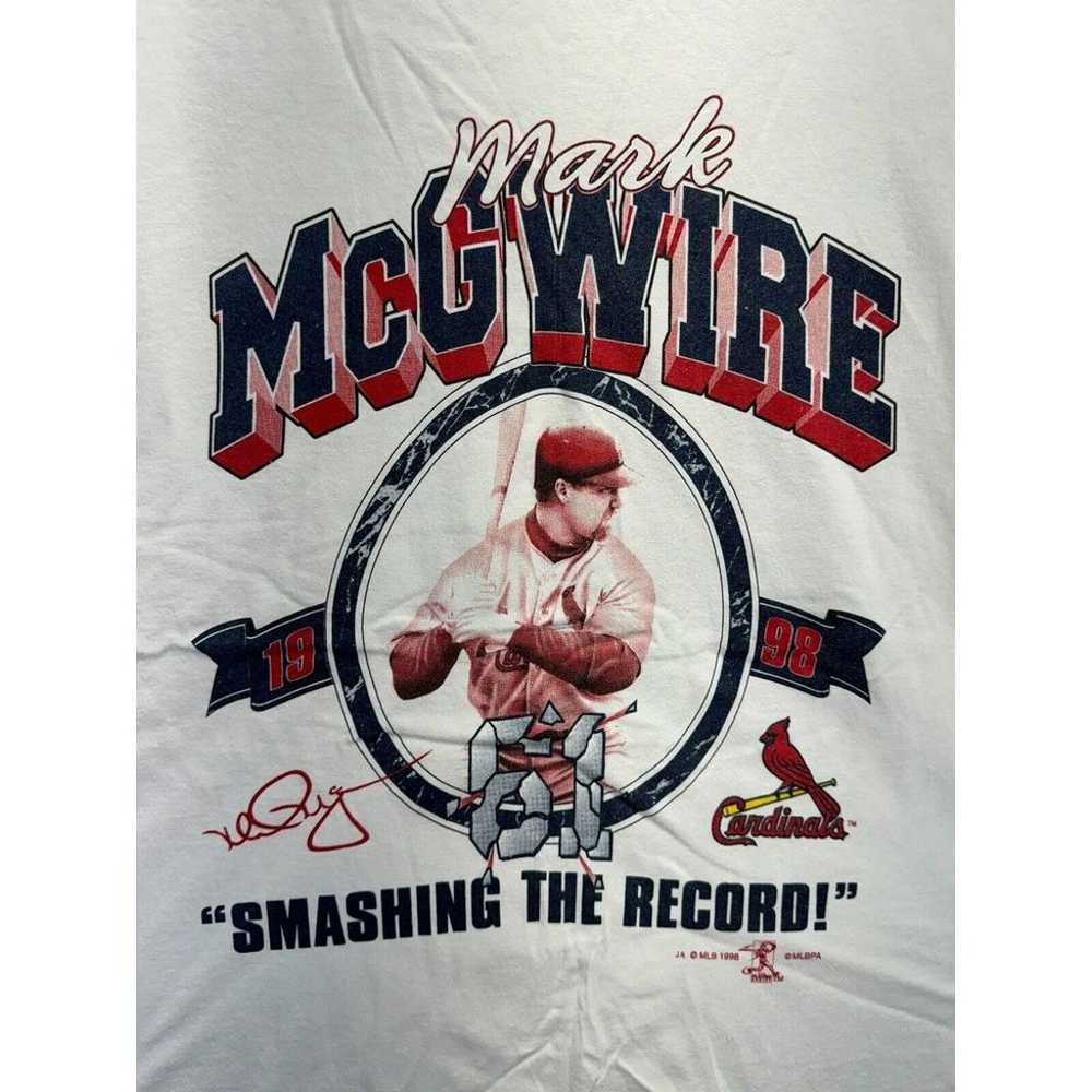 Vintage 1998 MLB Mark Mcgwire St. Louis Cardnials… - image 2