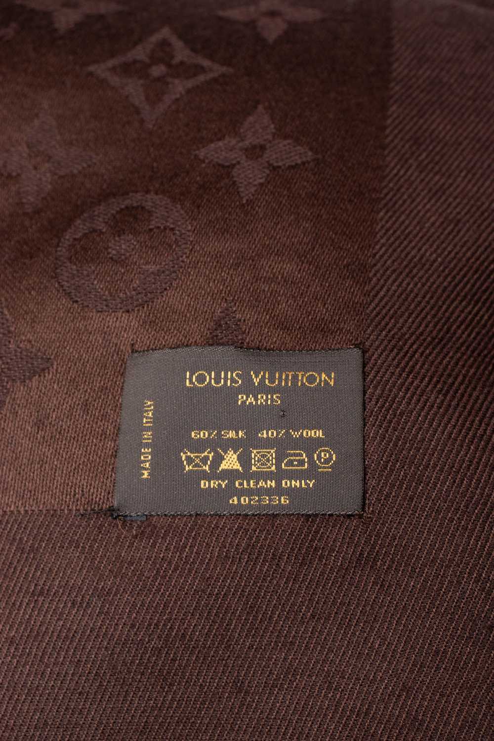 Louis Vuitton Brown Monogram Shawl - image 3