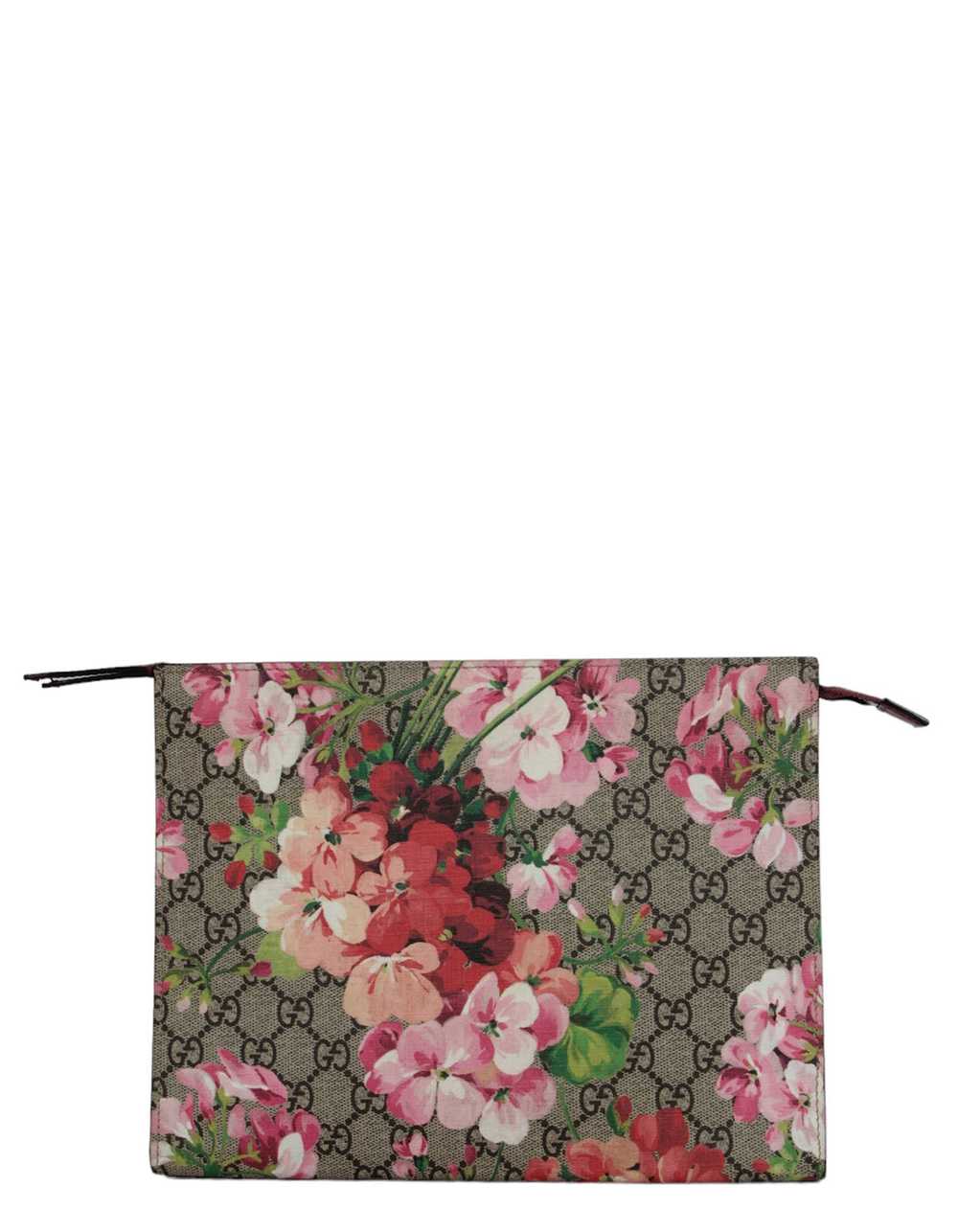 Gucci Monogram Blooms Large Cosmetic Case - image 3