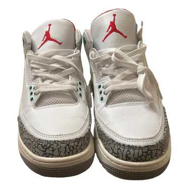 JORDAN Air Jordan 3 lace ups - image 1
