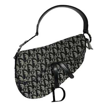 Dior Saddle cloth handbag
