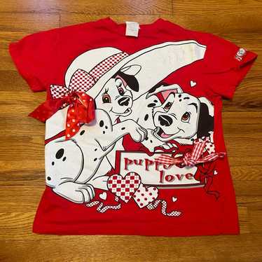 90s 101 Dalmatians Disney vintage t-shirt rare yo… - image 1