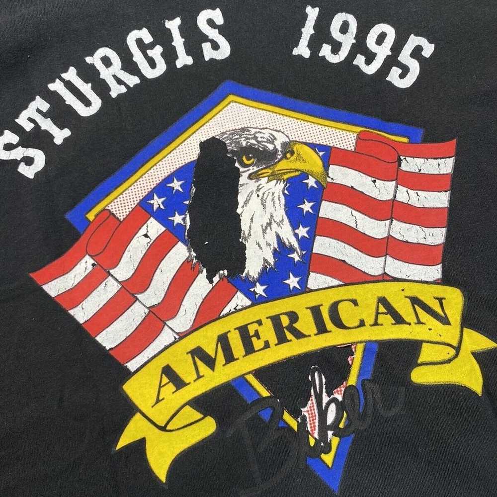 Vintage 3D Emblem Follow The Spirit T-Shirt XL Am… - image 10