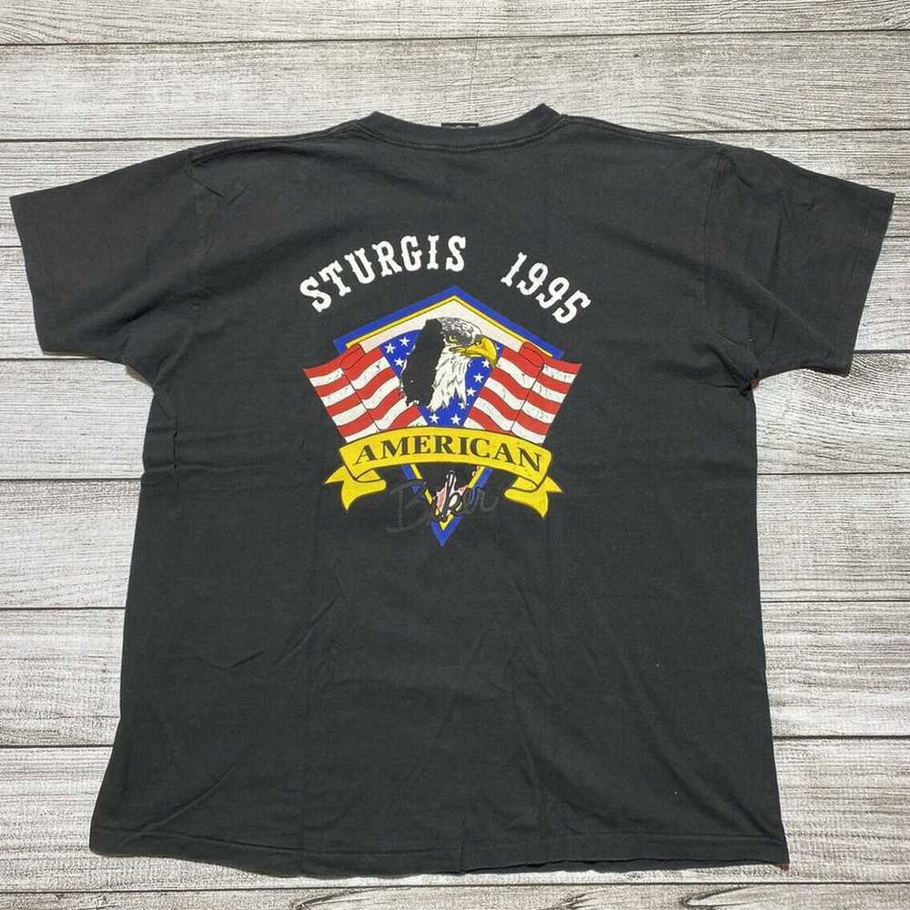 Vintage 3D Emblem Follow The Spirit T-Shirt XL Am… - image 3