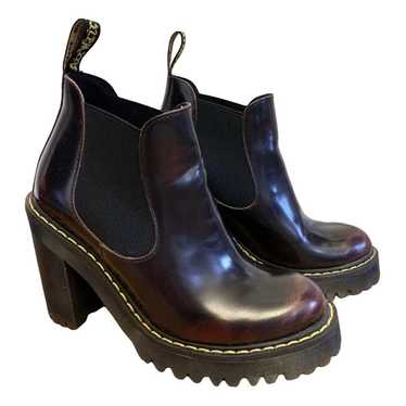 Dr. Martens Chelsea patent leather boots