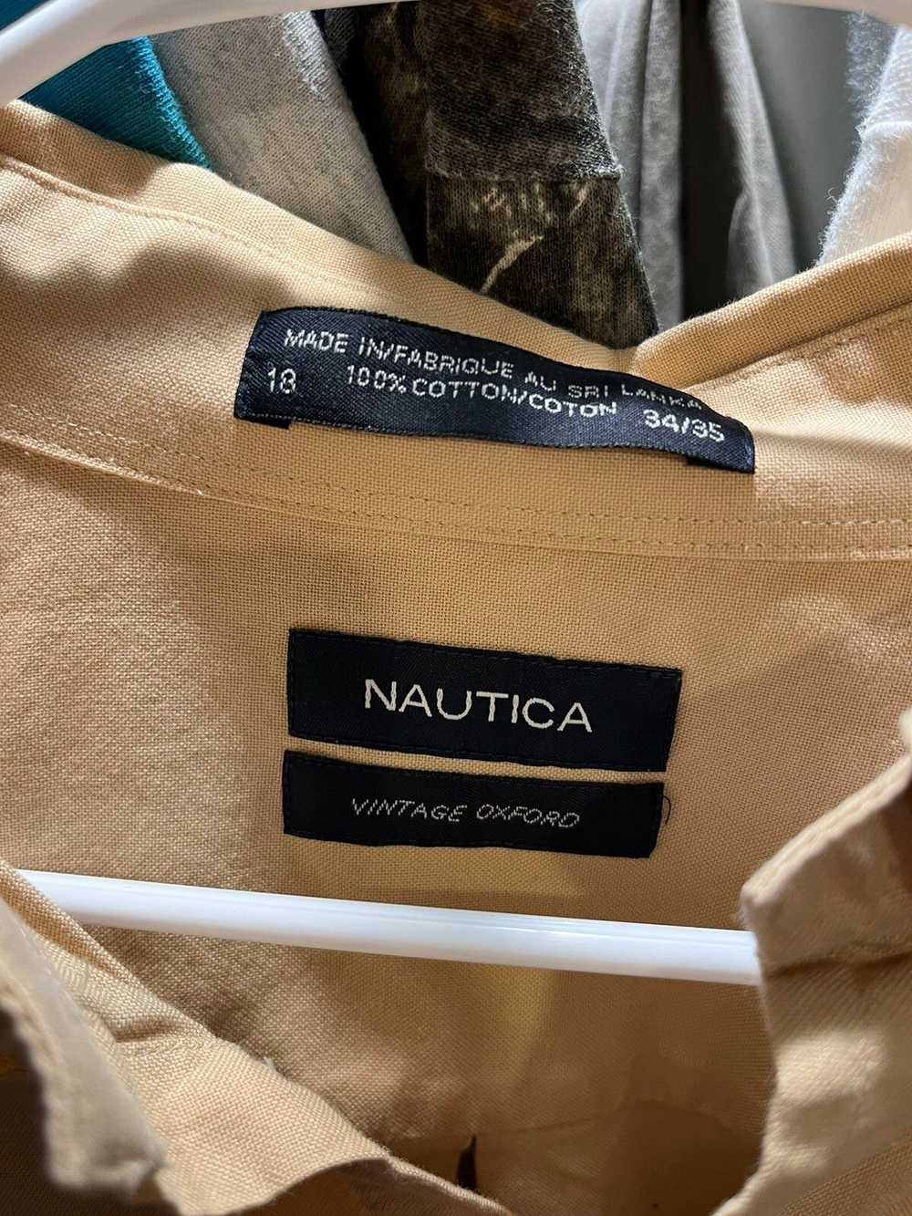 Nautica × Streetwear × Vintage Y2K 00s Tan Nautic… - image 3