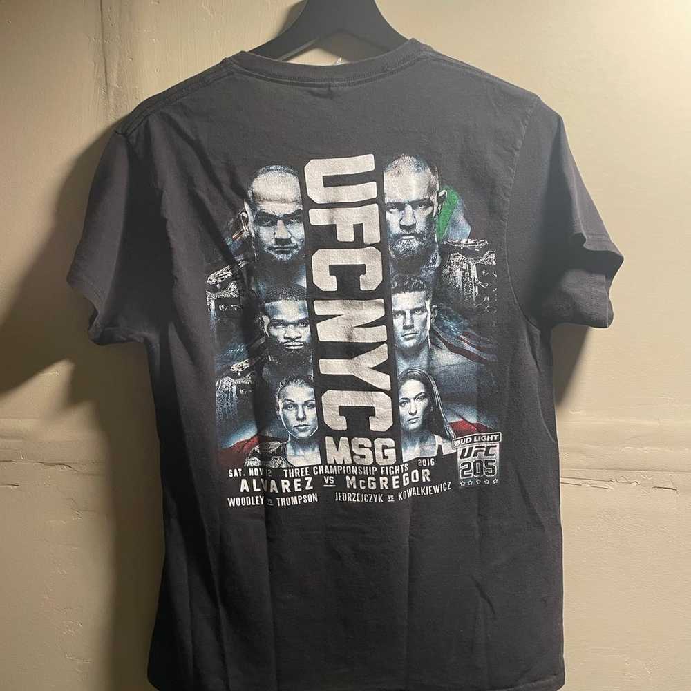 Rare Vintage Ufc 205 T-Shirt - image 2