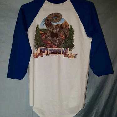 Vintage Don't Tread On Me Raglan T Shirt Marijuan… - image 1