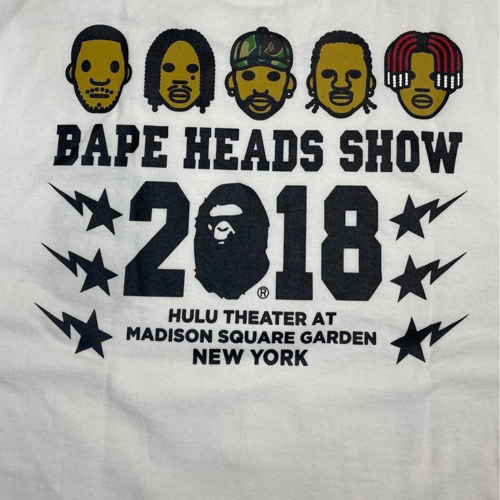BAPE HEADS SHOW 2018 TEE - image 2