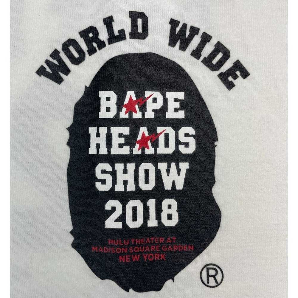 BAPE HEADS SHOW 2018 TEE - image 4
