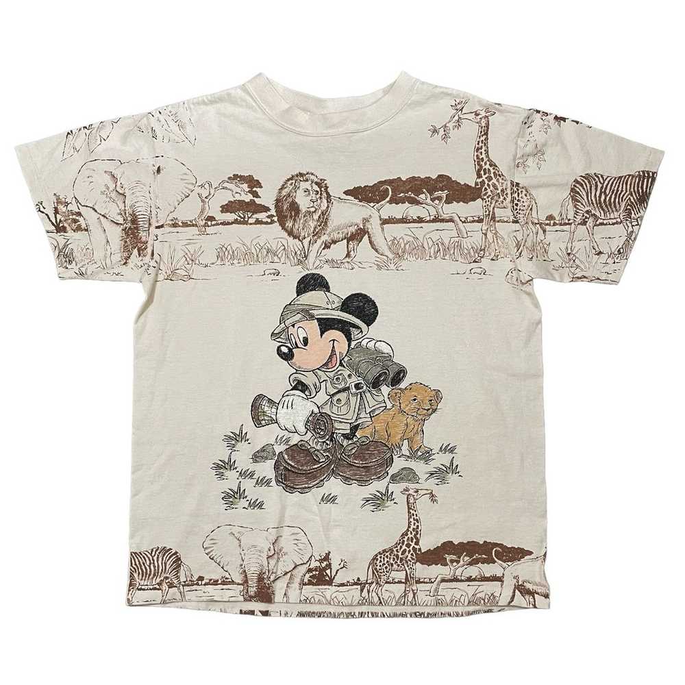 Vintage Disney World Animal Kingdom Mickey Mouse … - image 1