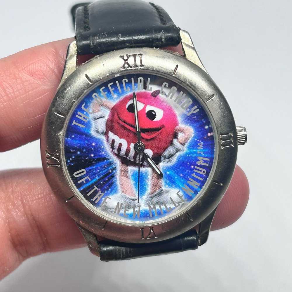 Other M&M Limited Edition Watch Silver Tone Black… - image 7