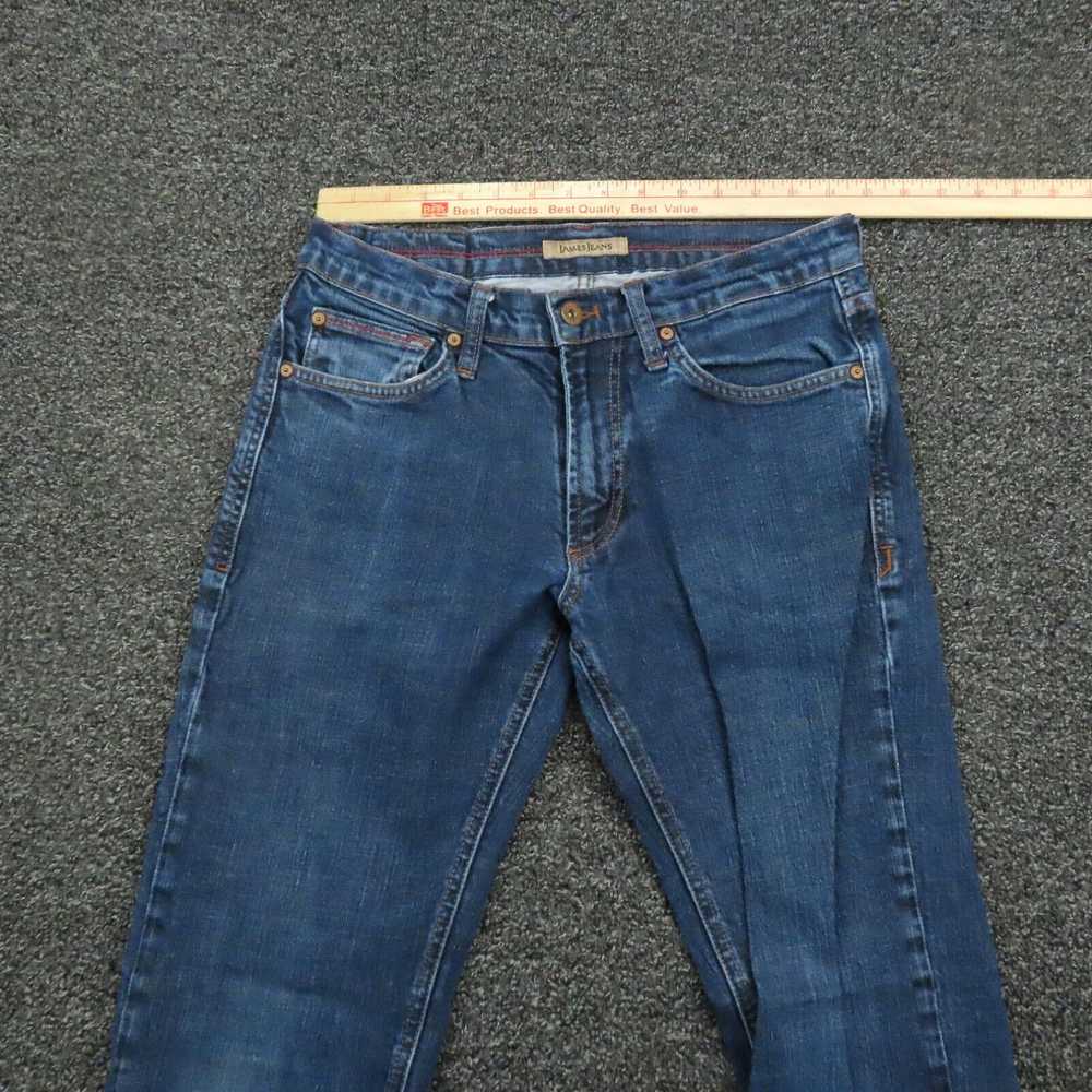 Vintage James Jeans Womens Size 30 Blue Denim Tap… - image 2