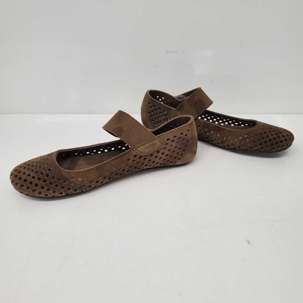 Pedro Garcia WM's Brown Suede Eyelet Trim Mary Ja… - image 2