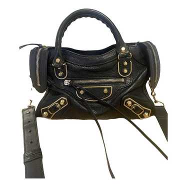 Balenciaga Classic Metalic leather crossbody bag - image 1