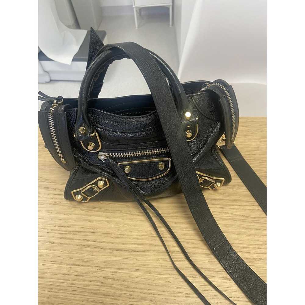 Balenciaga Classic Metalic leather crossbody bag - image 2